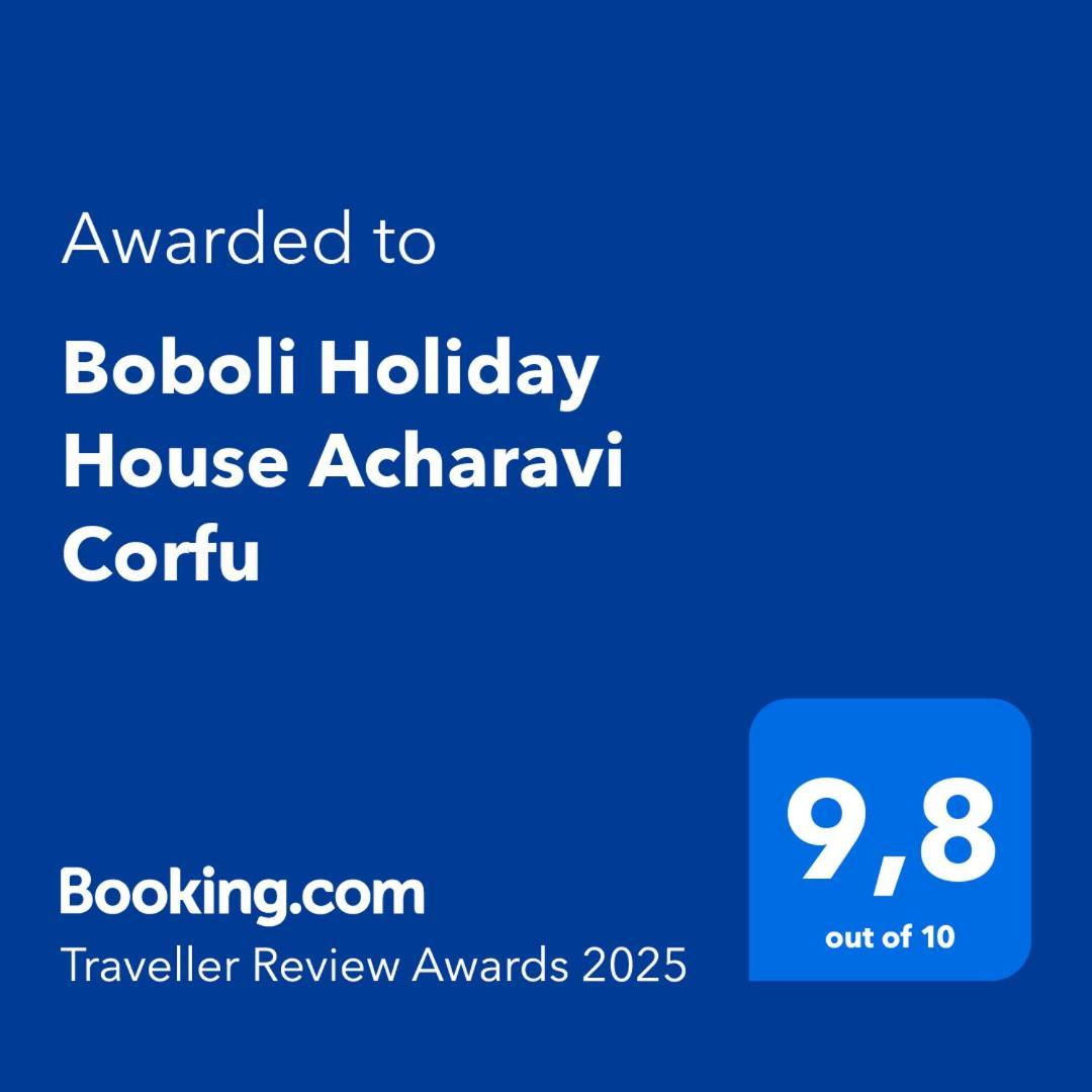 Boboli Holiday House Acharavi Corfu Acharavi (Corfu) Exterior foto